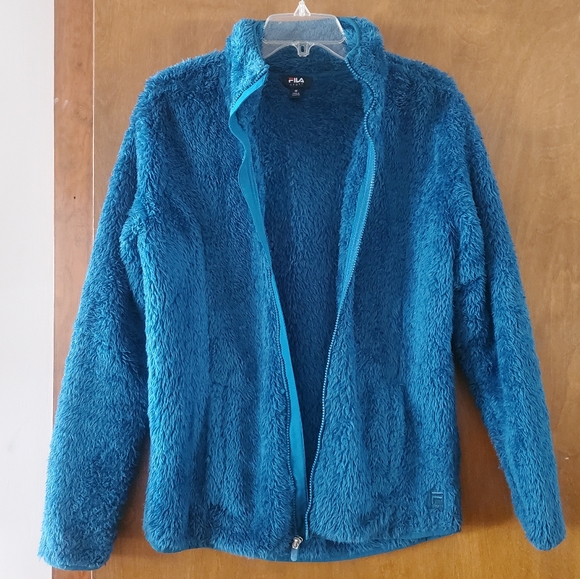 Fila Sport Sherpa Fuzzy Zip Jacket - Picture 3 of 13